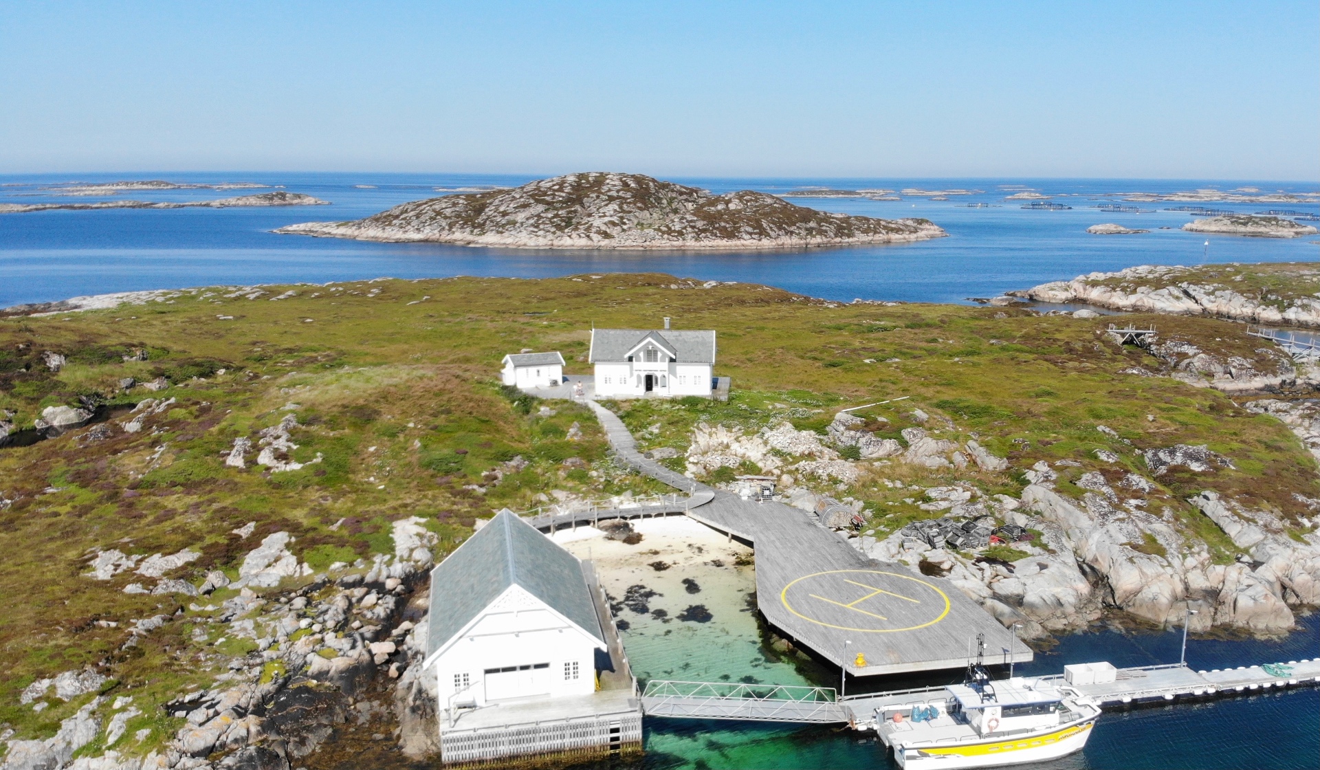 Korsvaløy fra luften